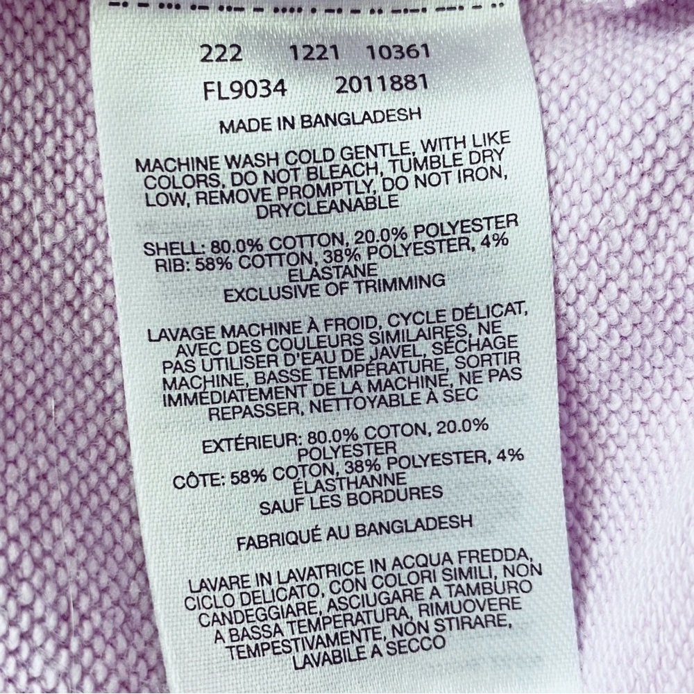 Columbia Women's Slack Water PFG French Terry Hoodie Purple Serenity/Palmetto S - Picture 12 of 12